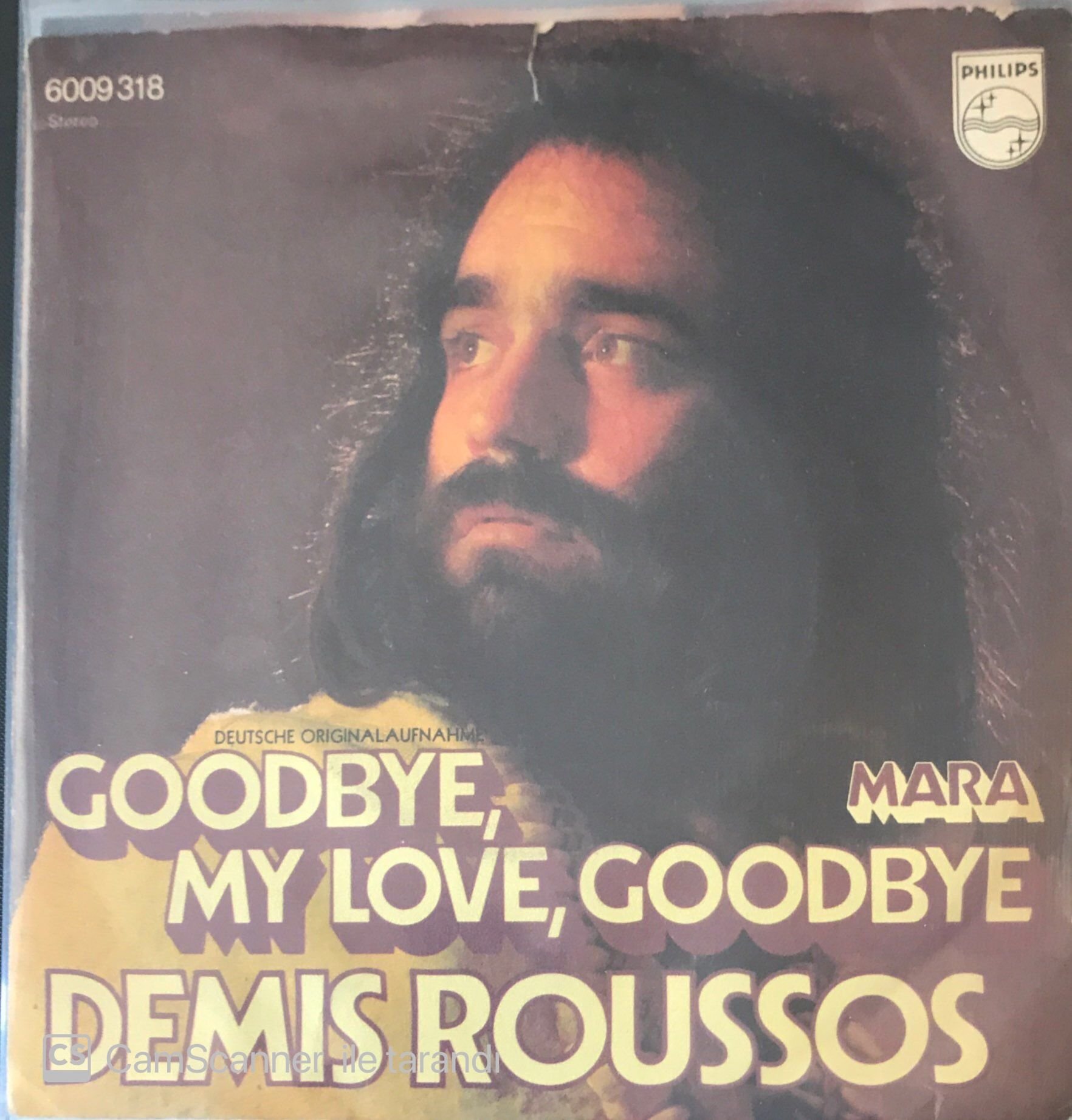 Demis Roussos Goodbye My Love Goodbye 45lik