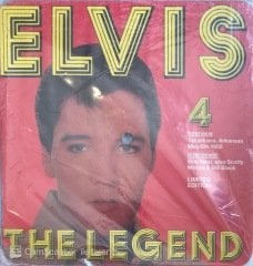 1955 Elvis Röportajı 4'lü The Legend Elvis 45lik