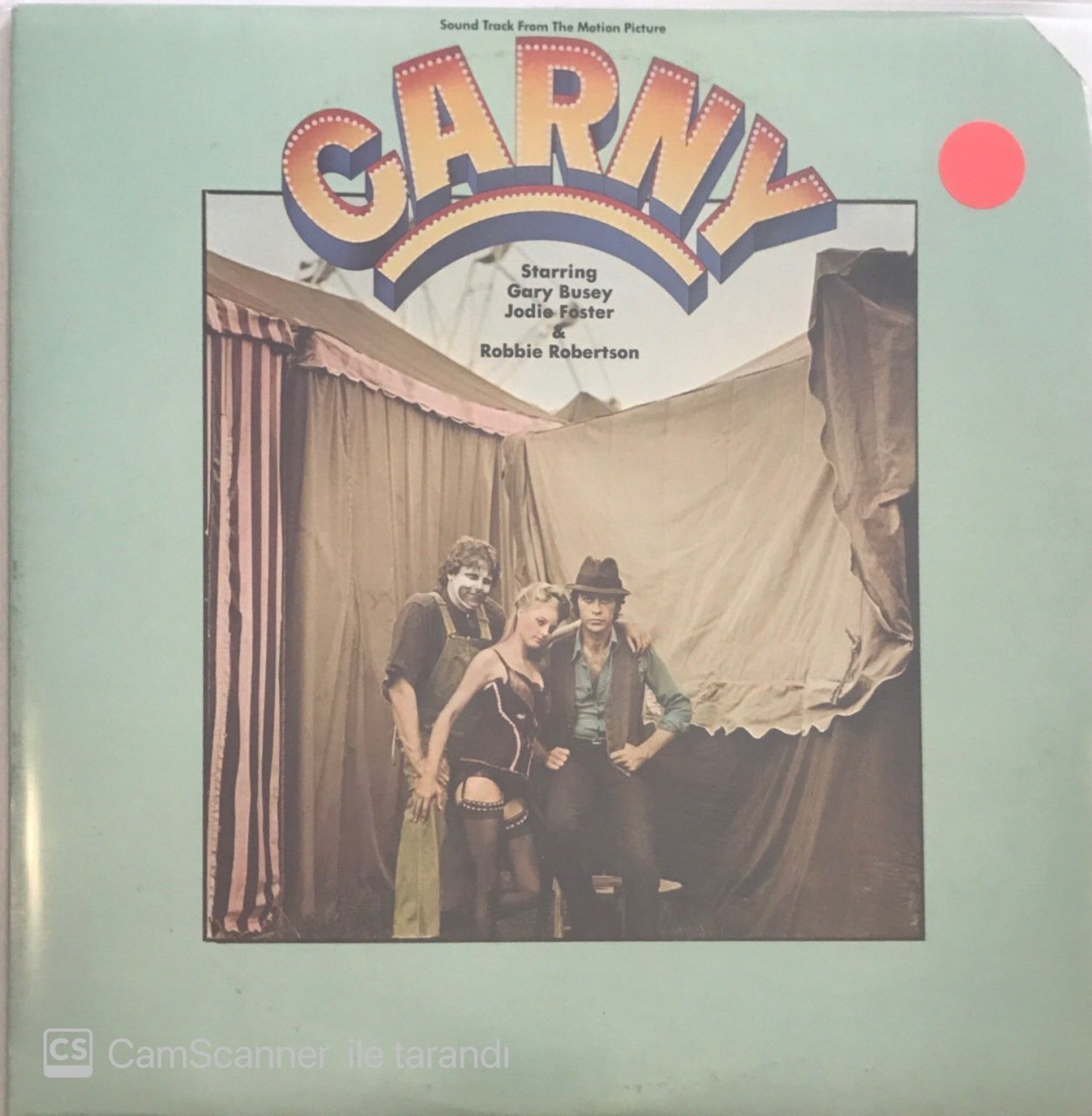 Sound Track From The Motion Picture Carny LP