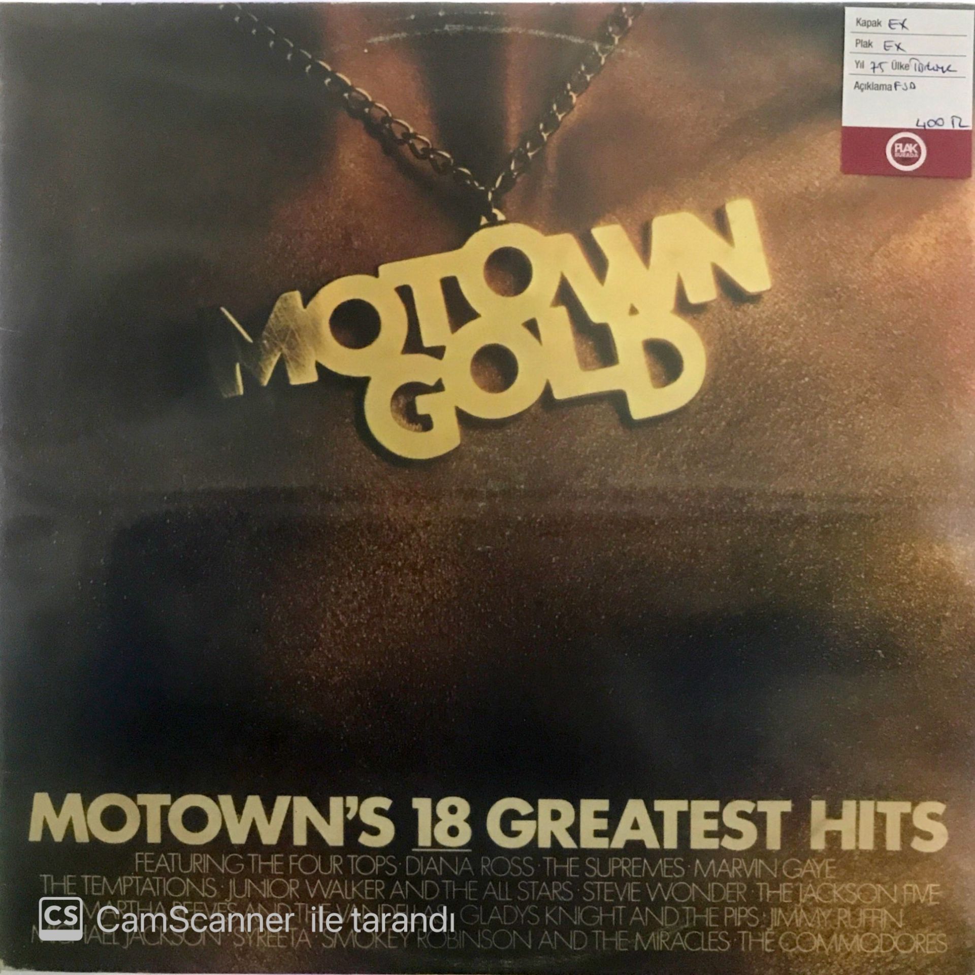 Motown Gold - 18 Greatest Hits LP