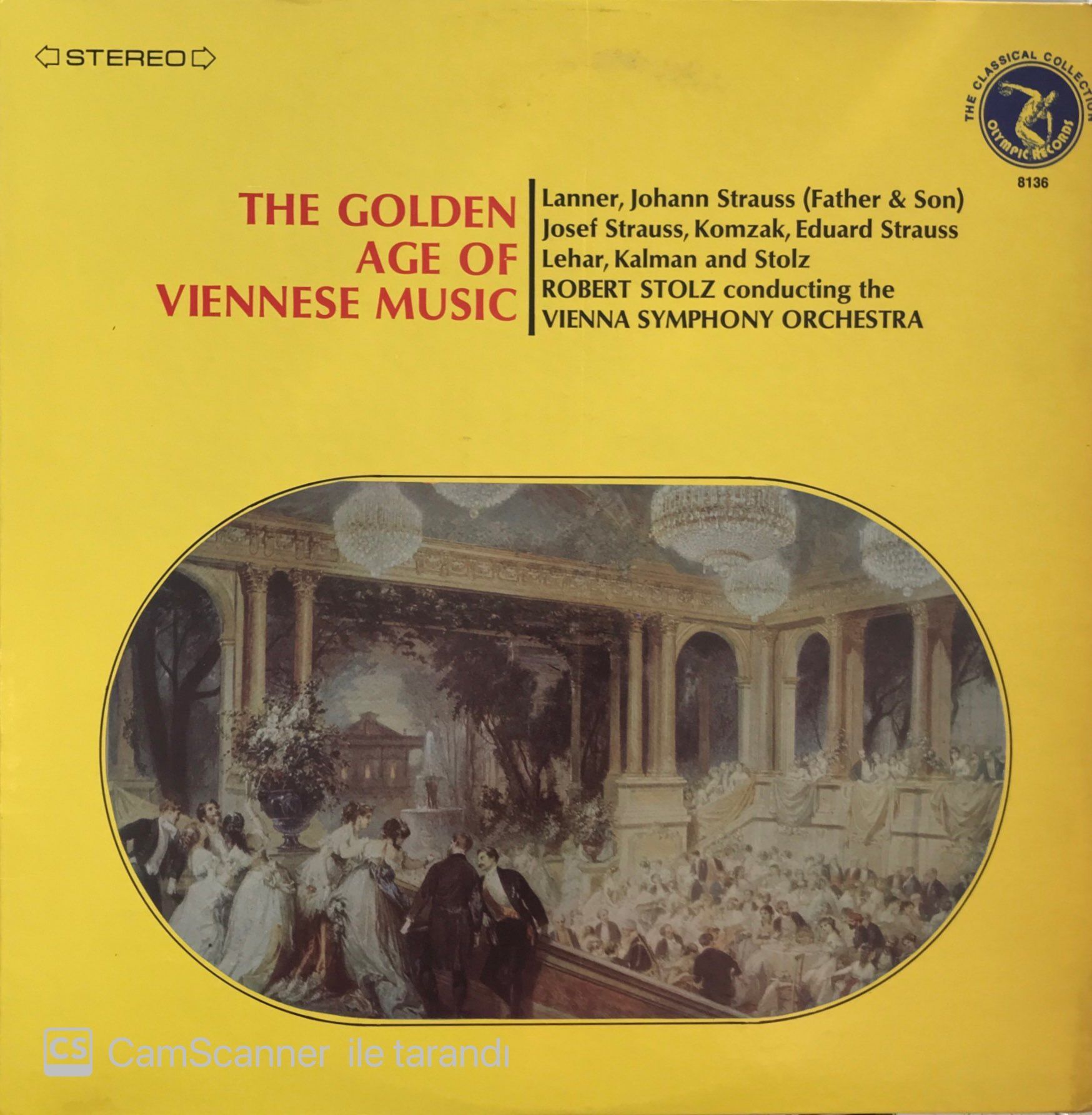 Robert Stolz, Vienna Symphony Orchestra The Golden Age Of Viennese Music LP