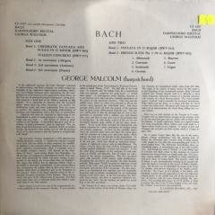 George Malcolm, Bach Harpsichord Recital LP