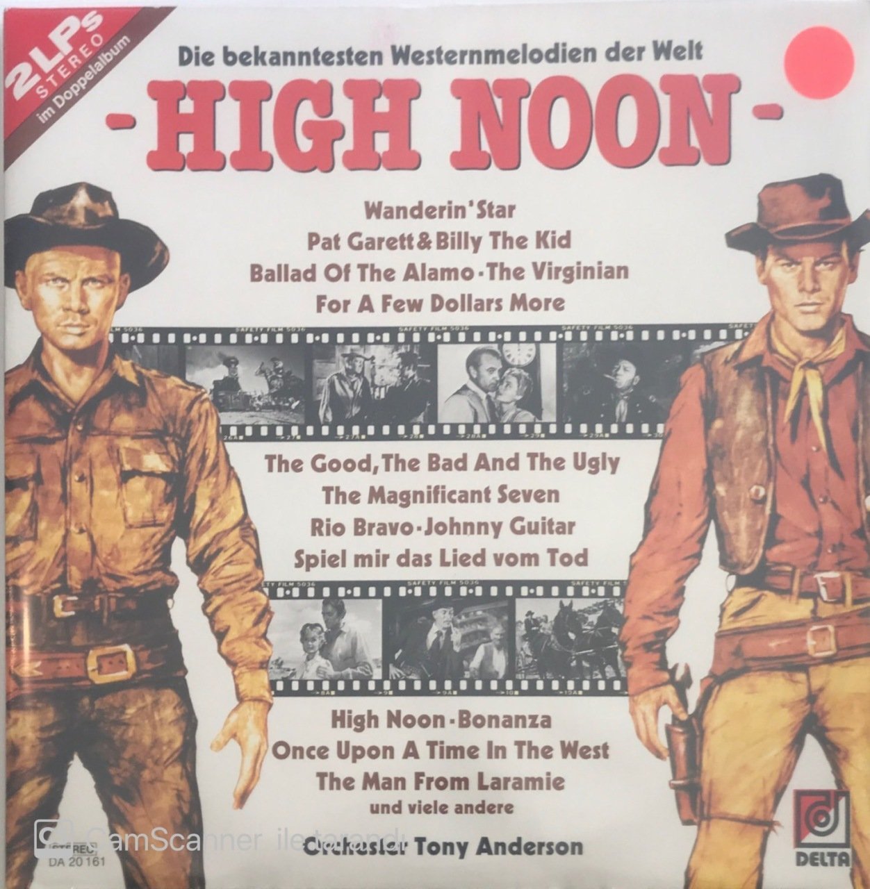 High Noon Orchester Tony Anderson Double LP