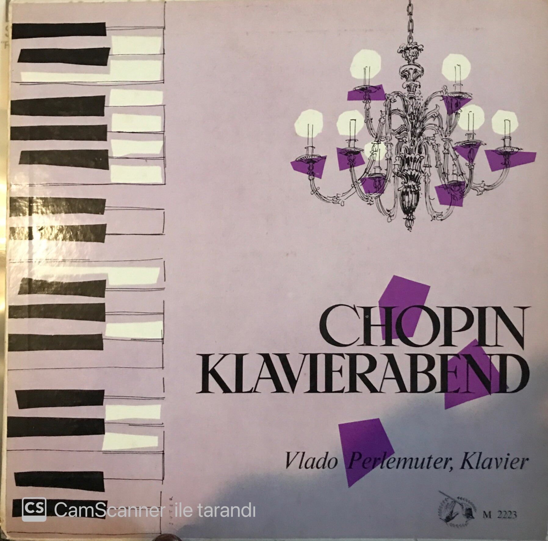 Chopin Klavierabend Vlado Perlemuter Klavier LP