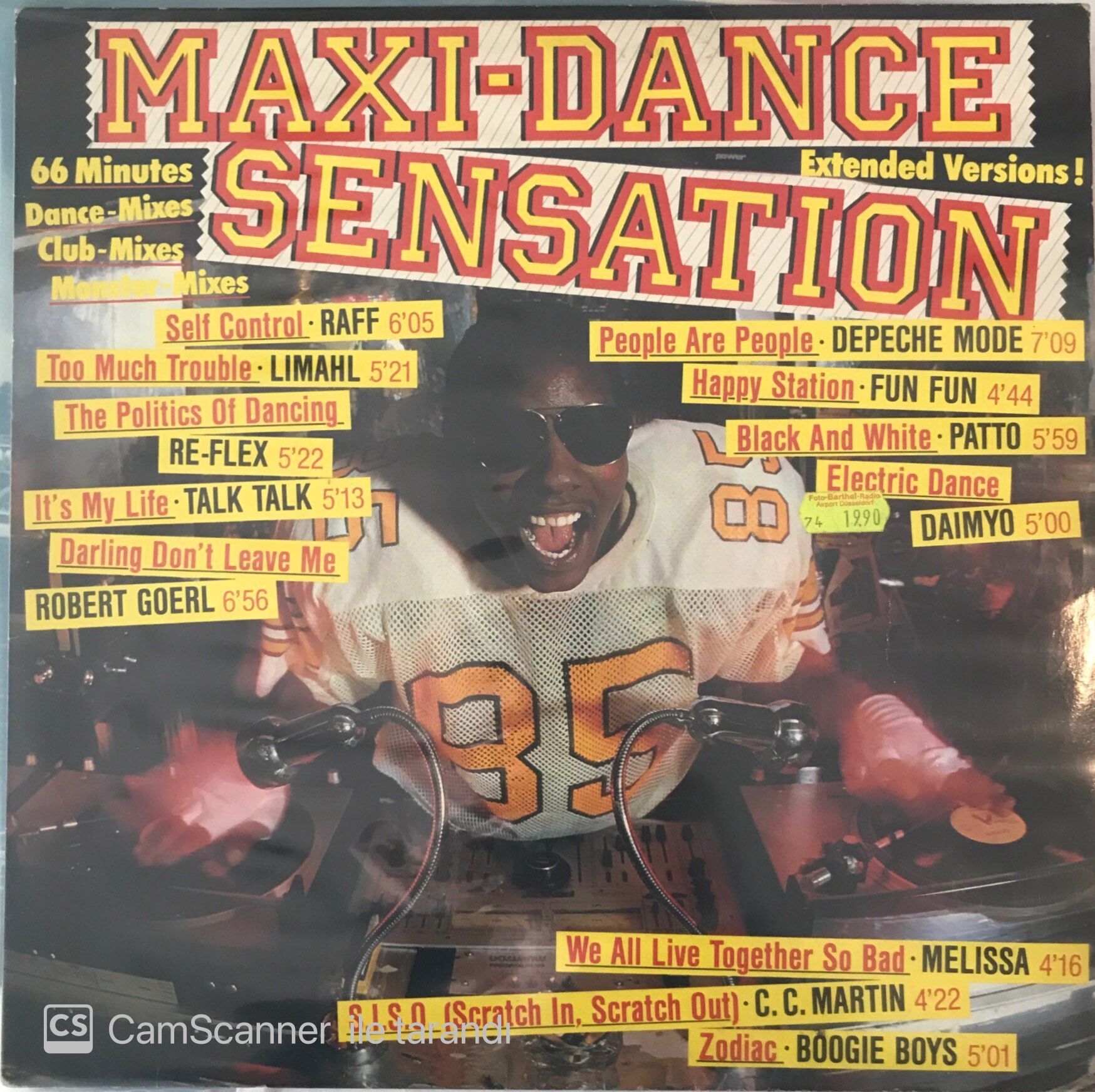 Maxi Dance Sensation - Çeşitli LP