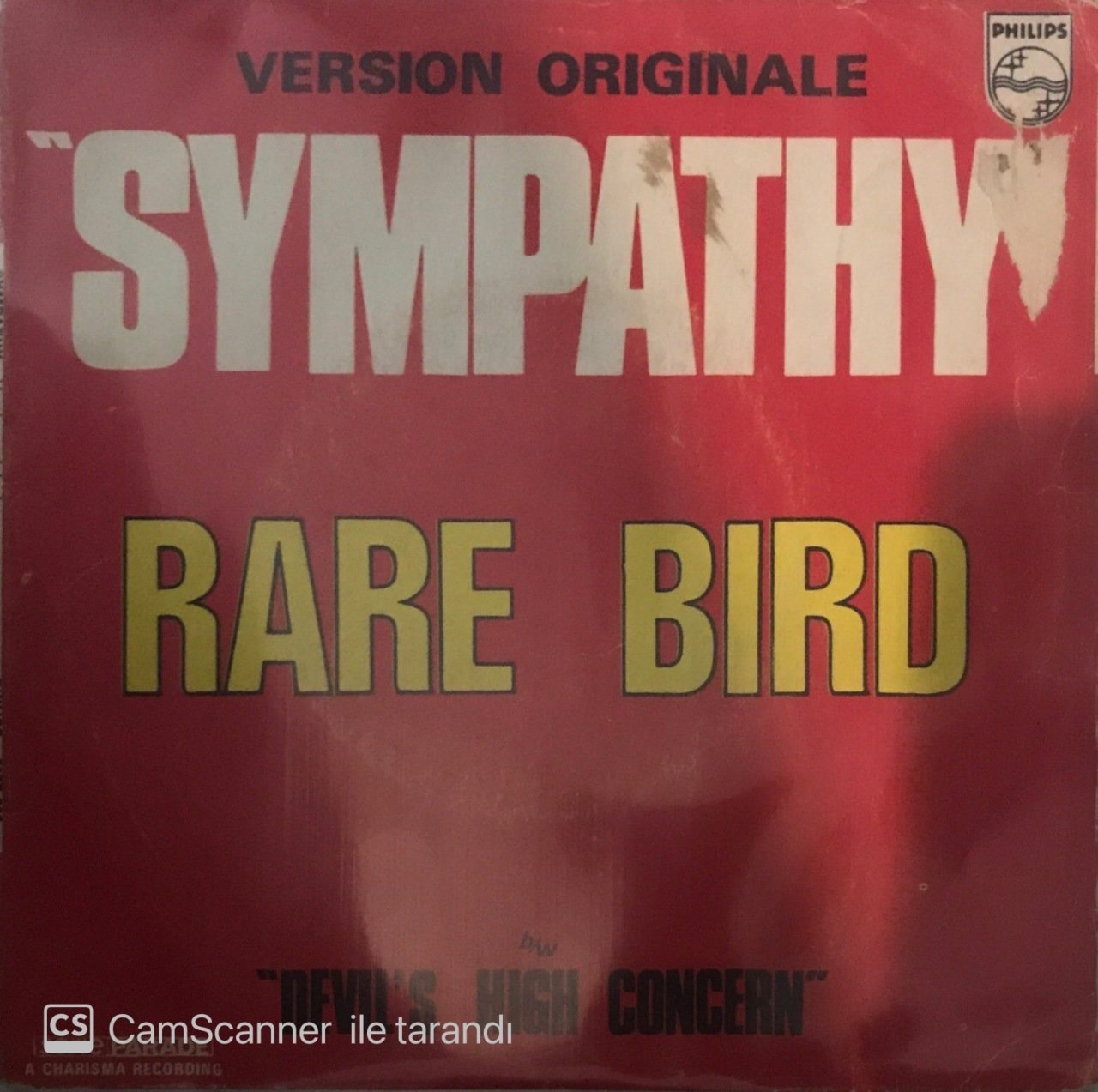 Sympathy Rare Bird 45lik