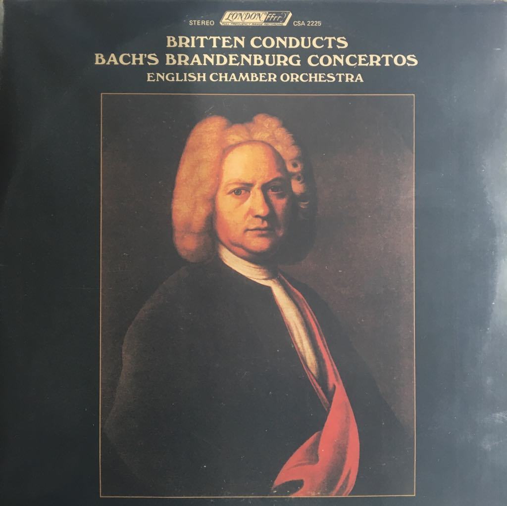 Benjamin Britten  English Chamber Orchestra  Bach's Brandenburg Concertos Double LP