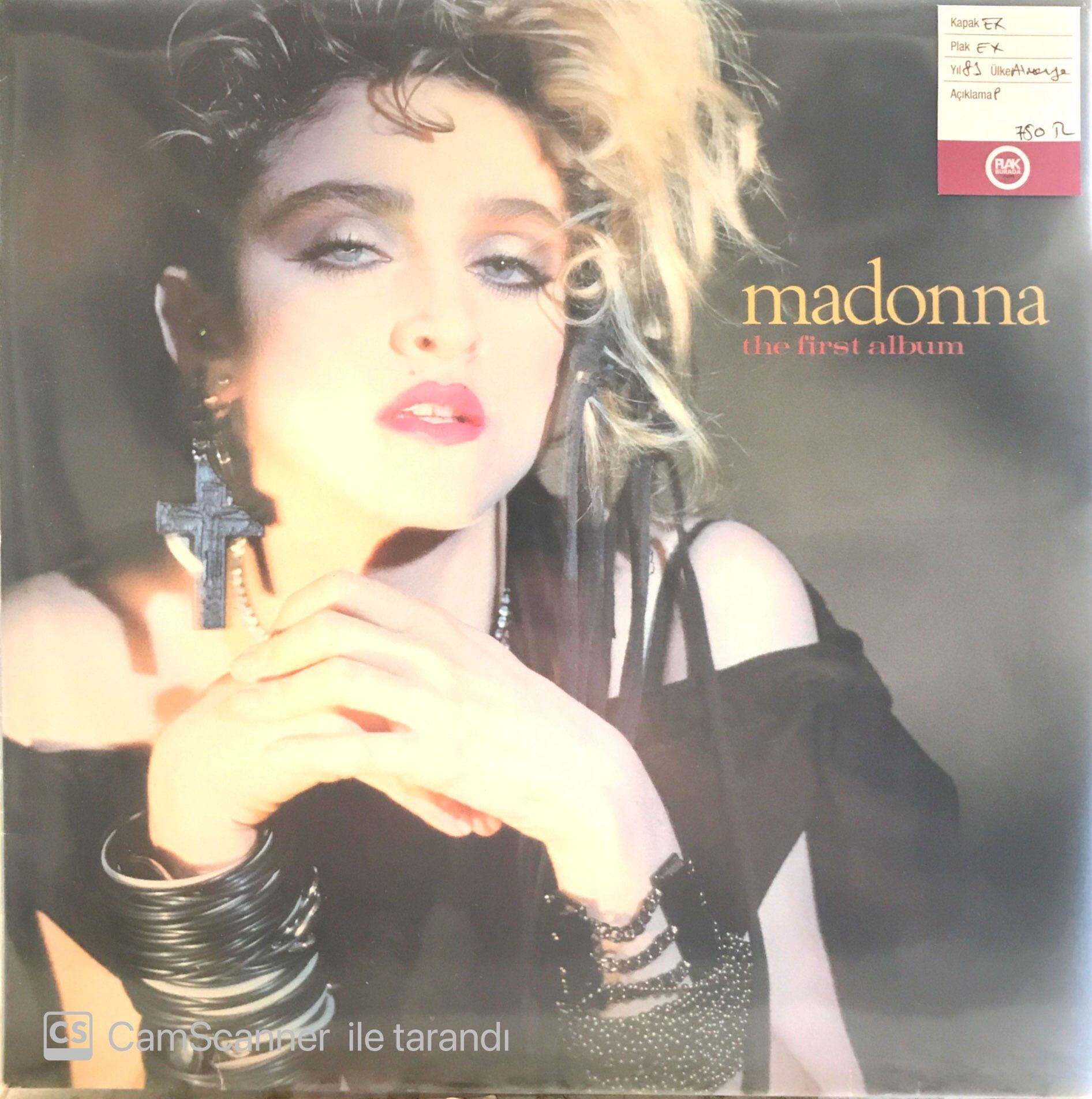 Madonna The First Album LP