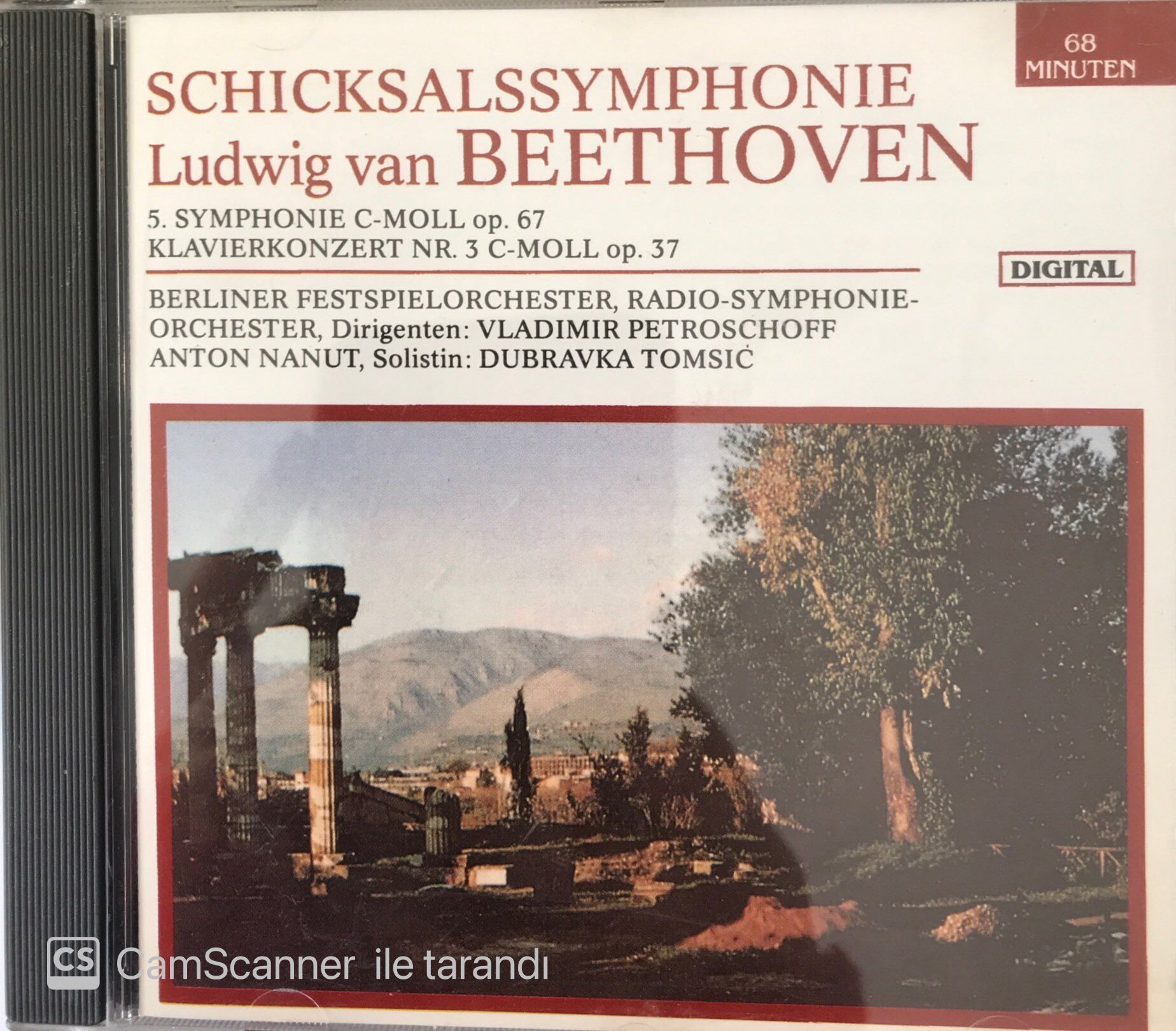 Schıcksalssymphone Beethoven CD