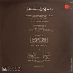 Jacques Brel, Joan Diener ‎ L'Homme De La Mancha LP