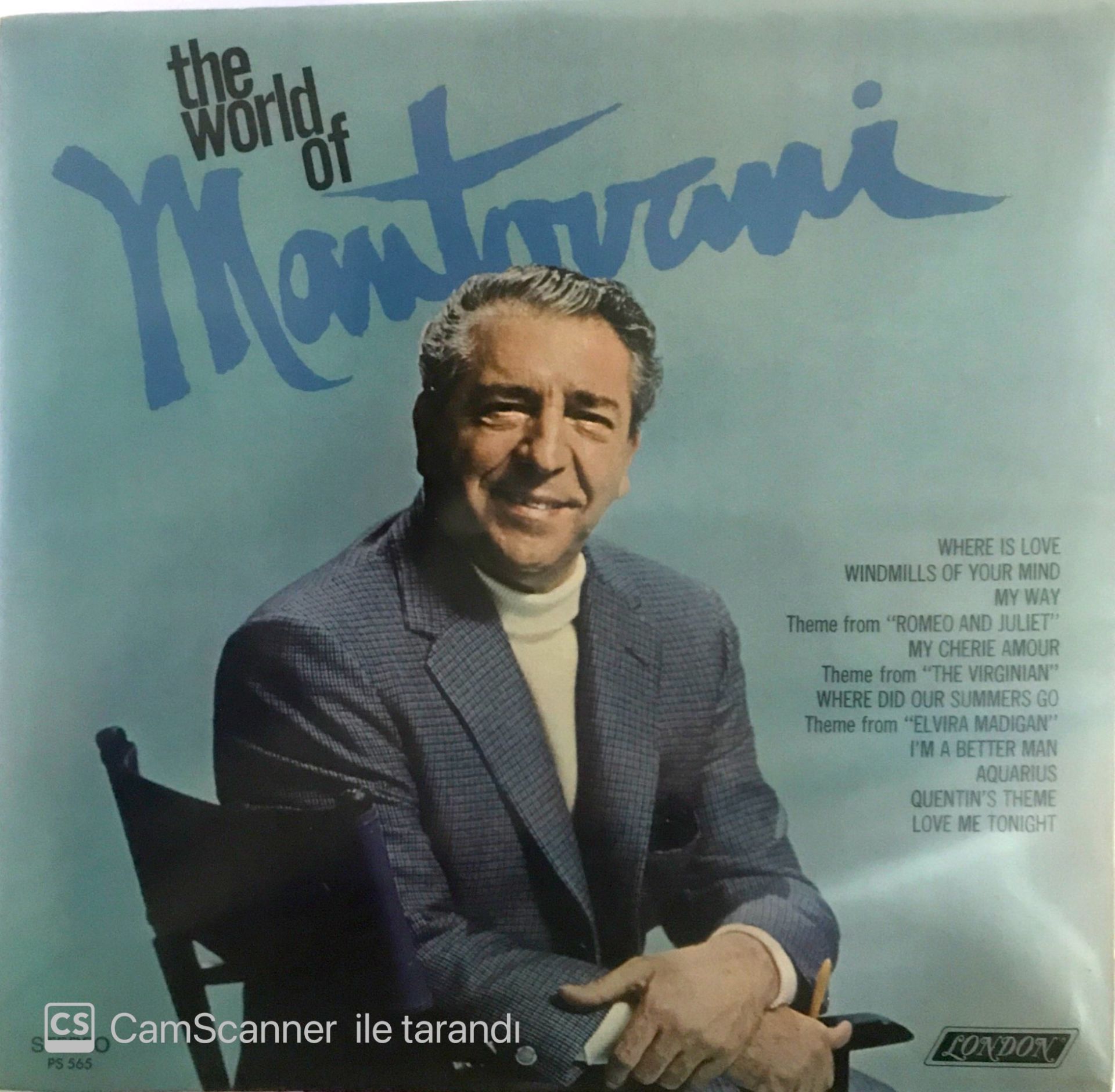 Mantovani - The world of Mantovani LP