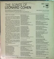 Songs Of Leonard Cohen LP