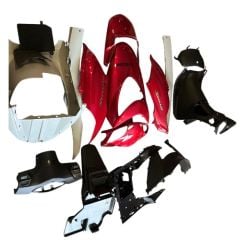 Spacy 110 Komple Grenaj Kaporta Seti Kırmızı Moto11