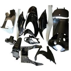 Honda Spacy Kaporta Seti Siyah Komple Grenaj Moto11