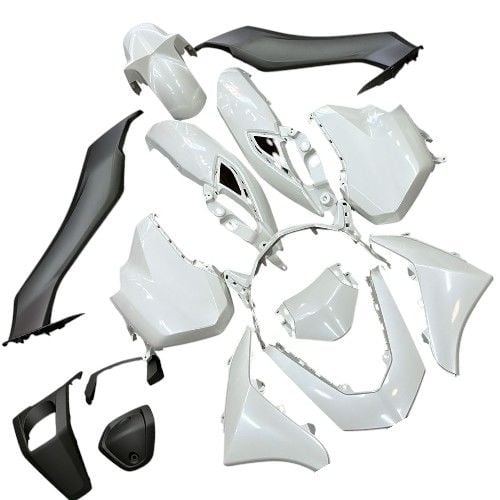 Nmax 125 155 Kaporta Grenaj Seti Beyaz 2021 2024