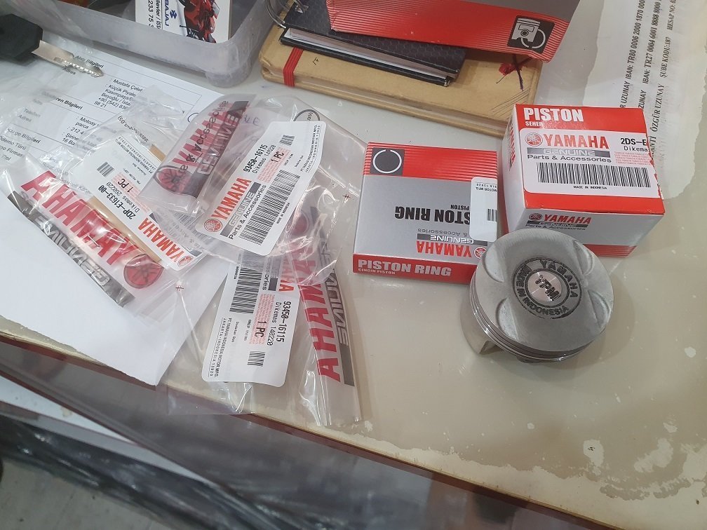 Nmax 125 Piston Sekman Perno Seti Orjinal Moto11
