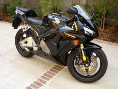 Cbr 600 RR Siyah Grenaj Seti 2005-2006