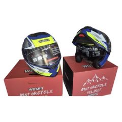 Wosen WS 202 Guneş Vizörlü Çene Açılır Kask  L