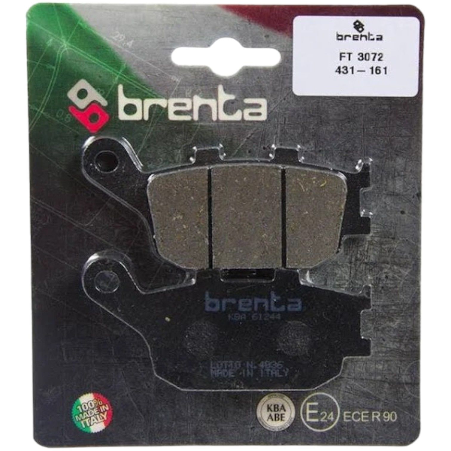 Mt-07 Brenta Arka Fren Balatası Moto11