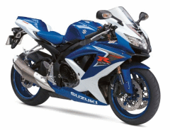Gsxr 600 Mavi Beyaz 2008-09 Grenaj Seti Moto11