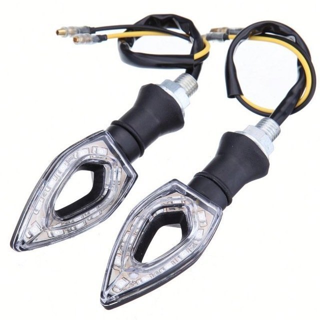 Ninja 250 ücgen Led Sinyal Seti Moto11