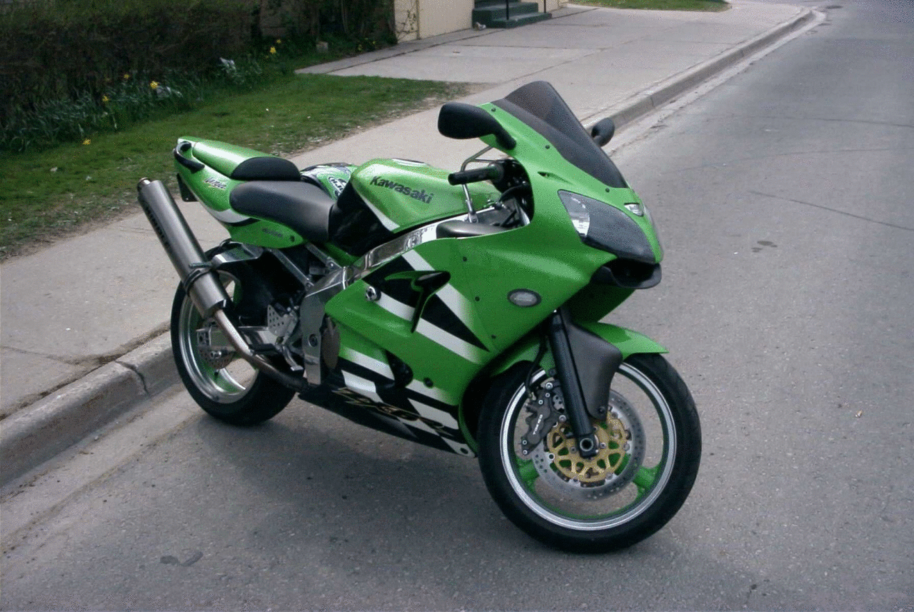 Ninja Zx6 R 2001-02 Yeşil Siyah Grenaj Seti Moto11