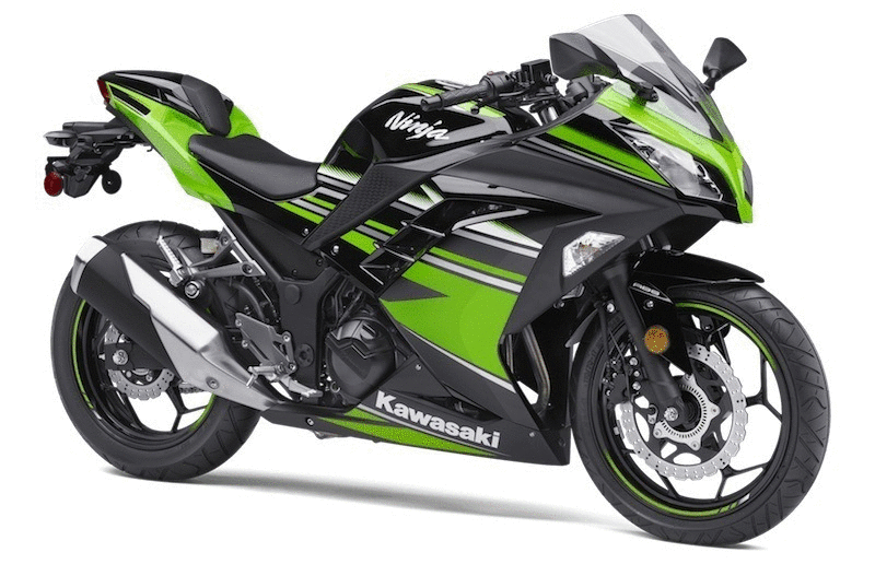 Ninja 300 R Yeşil Siyah Grenaj Seti Moto11