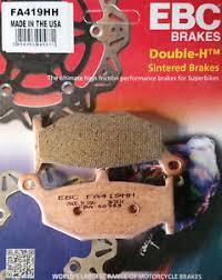 Gsr 600 Arka Fren Balatası Ebc FA419HH Dauble sınter Moto11
