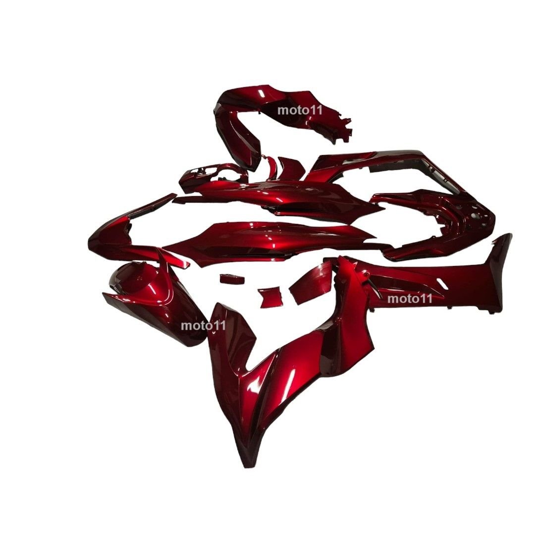 Pcx 125 Grenaj Kaporta Seti Kırmızı 2021 2024 Moto11