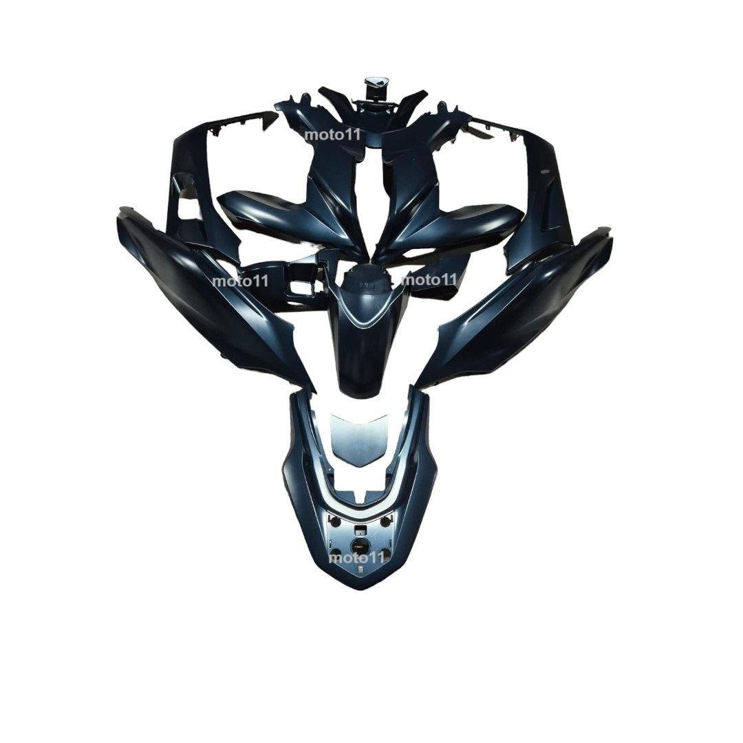 Pcx 125 Grenaj Kaporta Seti Mavi 2021 2024 Moto11