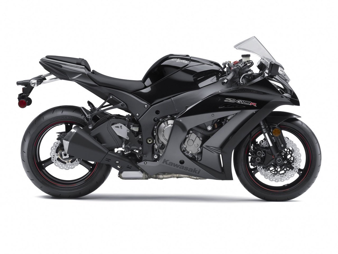 Kawasaki ZX10-R Siyah Grenaj Set 2011-2015 Moto11