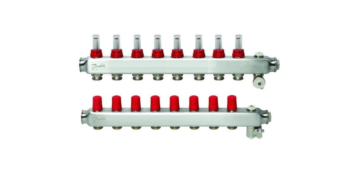 Danfoss SMS 8F Hava Prüjörlü Manifold Seti Gidiş-Dönüş