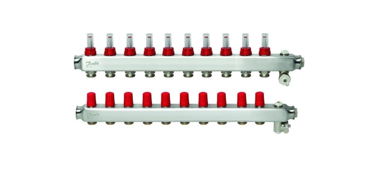 Danfoss SMS 10F Hava Prüjörlü Manifold Seti Gidiş-Dönüş