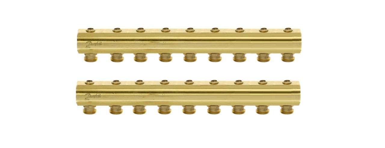 Danfoss FHF 9B Manuel Dağıtım Manifold Seti Gidiş-Dönüş
