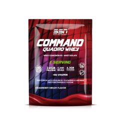 Command Quadro Whey 30 Gr  Şase (Çilek) Protein Tozu