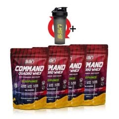 Command Quadro Whey 1800 Gr 60 Şase Muz Mango (15x4 Doypack) Kombinasyon