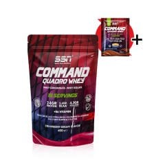 Command Quadro Whey 450 Gr (Çilek) Protein Tozu