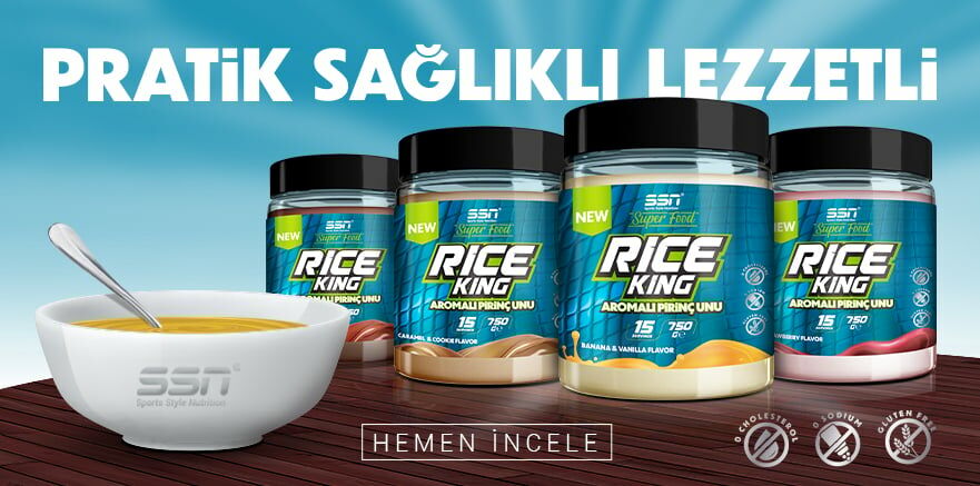 SSN Sports Style Nutrition SuperFood Rice King 750 Gr Aromalı Pirinç Unu 