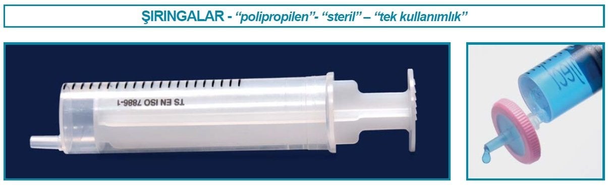 İSOLAB 094.91.005 şırınga - polipropilen - steril - tek kullanımlık - 5 ml (225 adet)