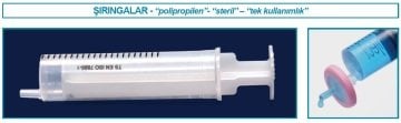 İSOLAB 094.91.005 şırınga - polipropilen - steril - tek kullanımlık - 5 ml (225 adet)