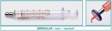 İSOLAB 094.92.001 şırınga - cam - 1 ml (1 adet)