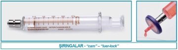İSOLAB 094.92.010 şırınga - cam - 10 ml (1 adet)