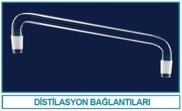 İSOLAB 065.52.029 distilasyon bağlantısı -standart- kondensersiz - erkek: NS 29/32 -350 mm (1 adet)