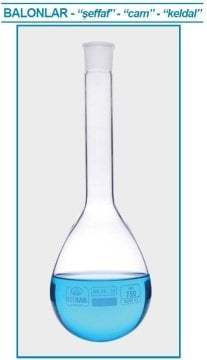 İSOLAB 030.57.750 balon - kjeldahl- 29/32 - 750 ml (1 adet)