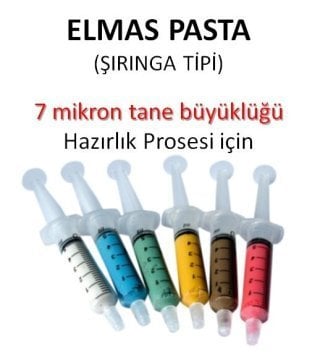 Şırınga Tipi Elmas Pasta 7mikron