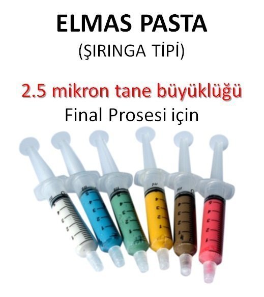 Şırınga Tipi Elmas Pasta 2.5mikron
