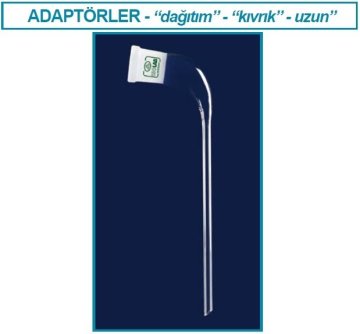 İSOLAB 065.31.029 adaptör - aktarım - distilasyon için - eğimli - dişi - NS 29/32 - 200mm (1 adet)