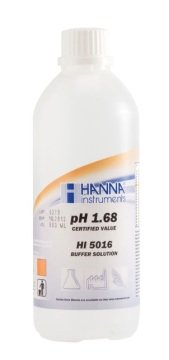 HANNA HI5016 pH 1.68 -  25oC Technical Calibration Buffer, 500 mL