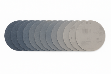 2000 kum P2000 Cırtlı Velcro Kaplı Disk Silisyum Karbür Parlatma Zımpara Kağıdı