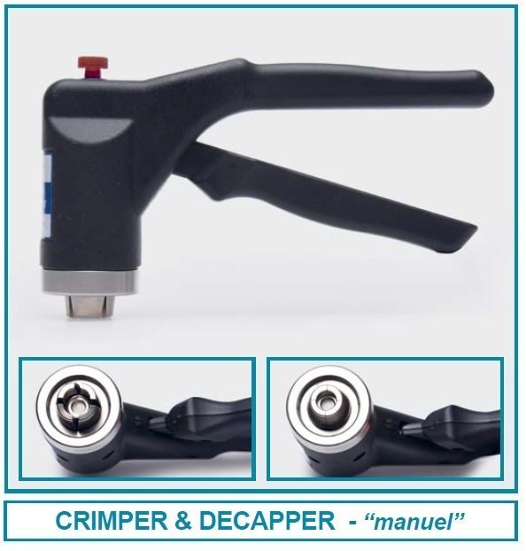 İSOLAB 097.02.011 decapper - ergonomik - N11 kapaklar için - el ile (1 adet)